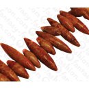 Bambus Koralle Sticks Red / ca. 10x25-45mm / 40pcs.