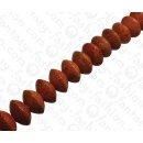 Bamboo Coral Saucer Red / ca. 15x25mm / 26pcs.