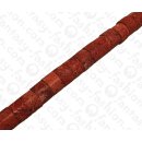 Bamboo Coral Wheel Red / ca. 12x18mm / 33pcs.