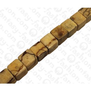 Bamboo Coral Dice Tiger / ca. 16x16mm / 25mm