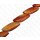 Bambus Koralle Irregular Oval Red Orange / ca. 52x20mm / 7pcs.