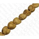 Bambus Koralle Heat Shape Tiger / ca. 16x16mm / 25pcs.