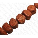 Bambus Koralle Nuggets Red / ca. 28x30mm / 14pcs.