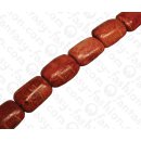 Bamboo Coral Pillow Shape Red / ca. 30x26mm / 13pcs.