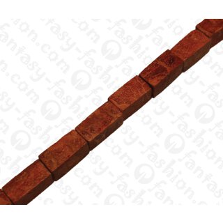 Bamboo Coral Rectangle Red / ca. 20x10mm / 20pcs.