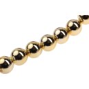 Acrylic Beads Metallic Gold Round / 30mm / 13pcs.