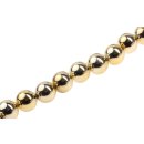 Acrylic Beads Metallic Gold Round / 23mm / 17pcs.