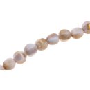 Acryl Perlen White-Gold   melon / 14mm / 30pcs.