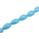 Acrylic Beads sky blue Egg / 41mm / 9pcs.