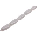 Acryl Perlen White Teardrop / 45x20mm / 8pcs.