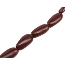 Acrylic Beads Choco  Teardrop / 45x20mm / 8pcs.