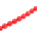 Acrylic Beads Red round / 24mm / 17pcs.
