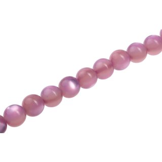 Acrylic Beads Lilac round / 24mm / 17pcs.