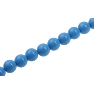 Acrylic Beads Sky blue round / 20mm / 21pcs.