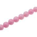 Acrylic Beads Pink lady round / 20mm / 21pcs.