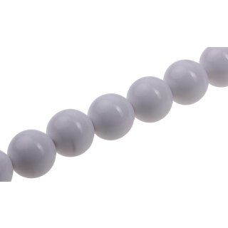 Acrylic Beads White round / 30mm / 14pcs.