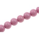 Acrylic Beads Pink lady round / 20mm / 21pcs.
