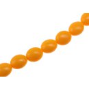 Acrylic Beads Bright orange Oval / 20mm / 20pcs.