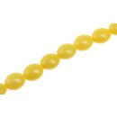 Acryl Perlen yellow   Oval / 20mm / 20pcs.