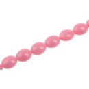 Acryl Perlen pink   Oval / 20mm / 20pcs.