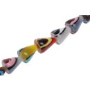 Acrylic Beads mix-color cone / 25mm / 15pcs.