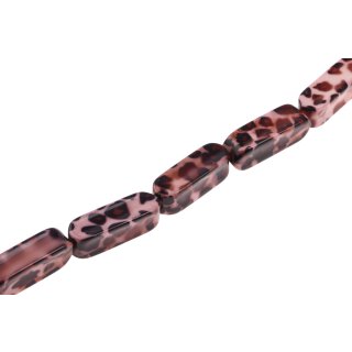 Acrylic Beads with design  / 37mm / 11pcs.