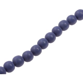 Harz Perlen  Opaque True Navy round / 15mm / 28pcs.