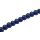 Resin Beads  Opaque Blue Wheel / 14x17mm / 31pcs.