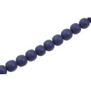 Resin Beads  Opaque True Navy round / 12mm / 34pcs.