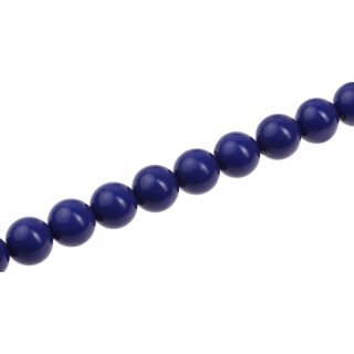Resin Beads  Opaque Cobalt round / 12mm / 32pcs.