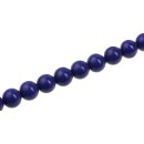 Resin Beads  Opaque Cobalt round / 12mm / 32pcs.