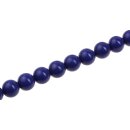 Resin Beads  Opaque Cobalt round / 12mm / 32pcs.