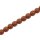 Harz Perlen  Opaque Brown round / 12mm / 34pcs.