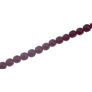 Harz Perlen  Opaque  Violet round / 8mm / 52pcs.