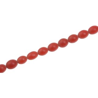 Harz Perlen  Opaque  Burgundy oval / 12mm / 34pcs.