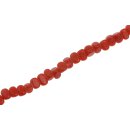 Resin Beads  Opaque Orange Nuggets / 4x6mm / 98pcs.