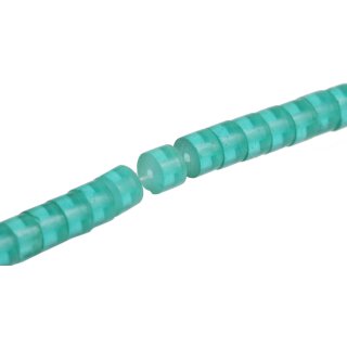 Resin Beads  Opaque Light Blue pucalit / 4mm / 100pcs.