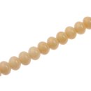 Resin Beads  Opaque Biege wheel / 15x18mm / 29pcs.