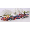 Necklace Stingray Leather Multicolor / 50x35mm / Wavy...