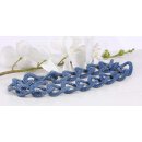 Necklace Stingray Leather Jeans Blue Polished Shiny /...