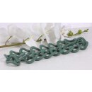 Necklace Stingray Leather Dark Green  Polished Shiny /...