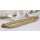 Halskette Rochenleder Beige Chain, Polished Shiny / 30x20mm / Small Wavy / 52cm