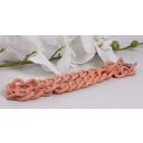 Necklace Stingray Leather Salmon Chain,  Polished Shiny /...