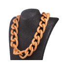 Halskette Wasserschlange Chain / 46x35mm / Wavy Chain / 63cm