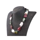 Necklace Multi Color baroque Freshwater pearl 35x20mm / 52cm