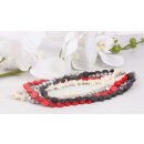 Halskette Multi colored semi / precious stone 5 / 10mm /...