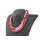 Halskette Multi colored semi / precious stone 5 / 10mm / 43cm