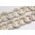 Halskette Wasserschlange Leder Chain 40mm ,  Natural / Ring / 104cm