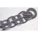 Halskette Wasserbüffel Chain 33x24mm Black Matt /...