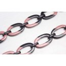 Halskette Wasserbüffel Chain 50x30mm Black shiny w /...